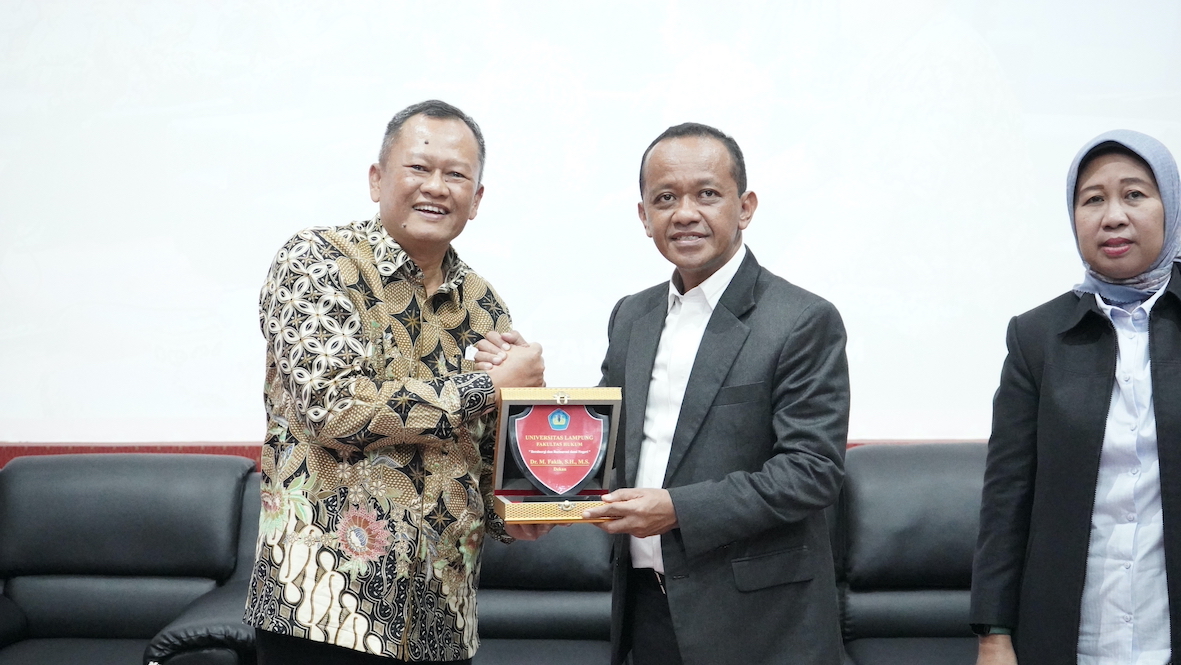 Menteri Investasi Ajak Mahasiswa Diskusi Soal Peran UU CK pada Perkembangan Investasi di Indonesia